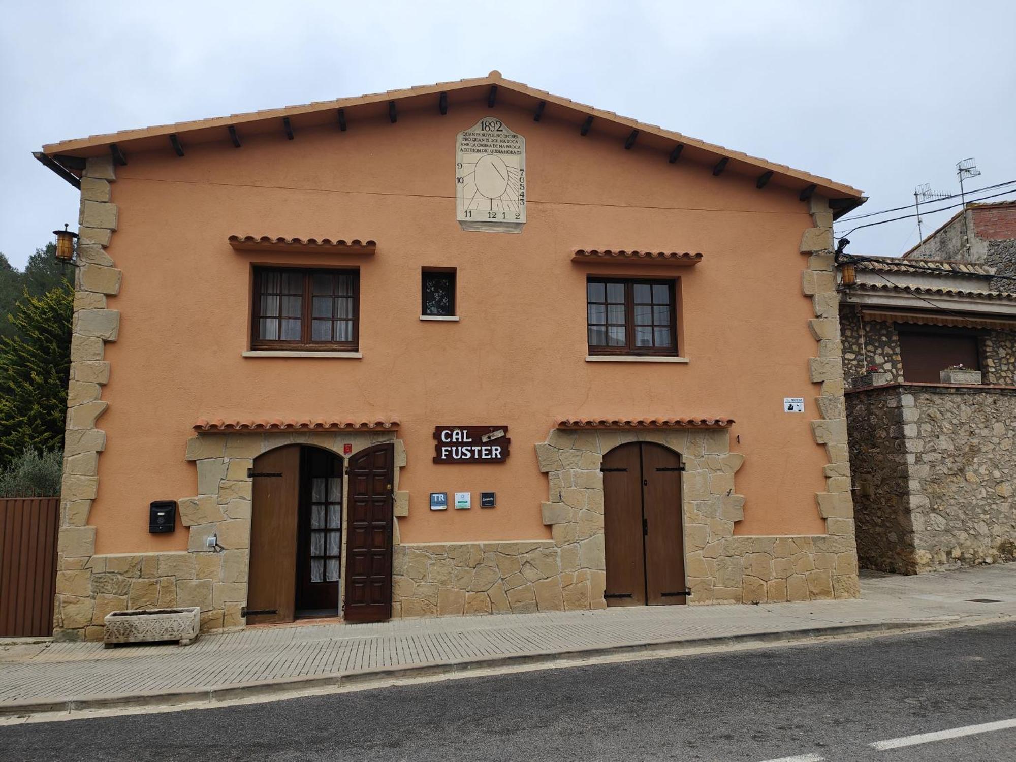 Casa rural Cal Fuster Experience Terrades Exterior foto
